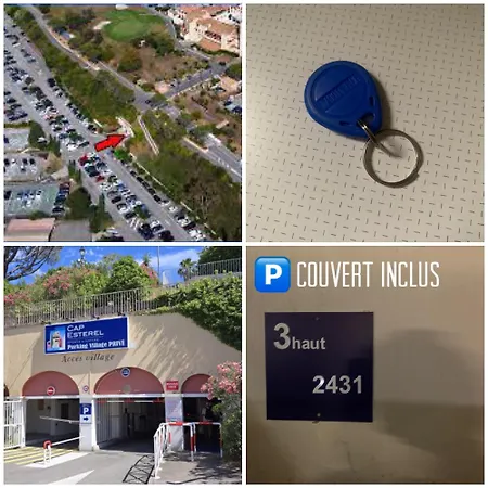 Apartment T2 En Rez De Jardin Privatif Cloture , Cap Esterel Pierre Et ,piscine Chauffee Des Le 05 Avril Au 02 Novembre