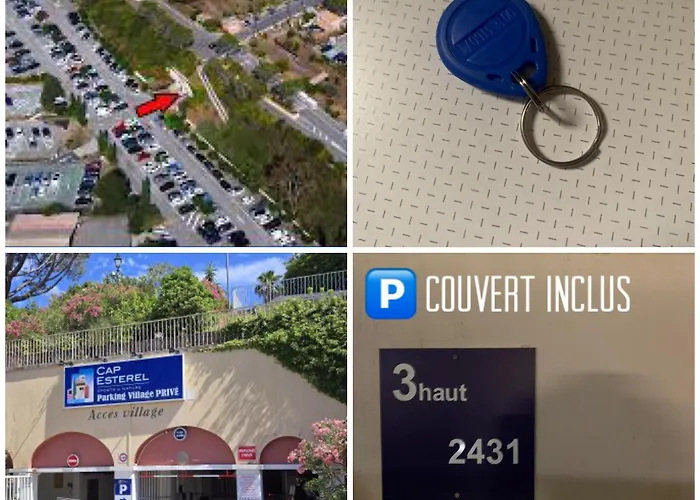 Apartmán Appartement Premium - Vue Mer -Jardin Cloture -Terrasse -Parking - Piscine Chauffee Du 04 Avril Au 01 Novembre- Saint Raphael