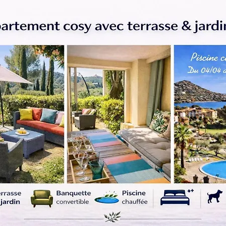 Premium Genius - Separee -vue -jardin Cloture -terrasse -parking - Piscine Chauffee Du 04 Avril Au 01 Novembre- Raphael