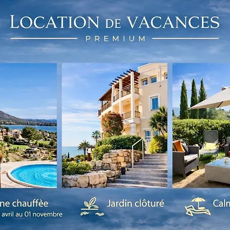 Premium Genius -vue -jardin Clôturé -terrasse -parking - Piscine Chauffée Du 04 Avril Au 01 Novembre- Raphaël Apartamento *