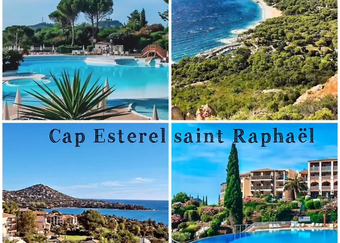 Appartement Premium - Vue Mer -Jardin Cloture -Terrasse -Parking - Piscine Chauffee Du 04 Avril Au 01 Novembre- Saint Raphael Apartament Saint-Raphaël